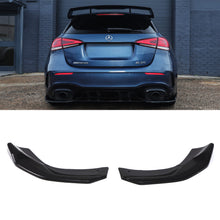 Spatole Paraurti Posteriore Stile AMG Nero Lucido Mercedes A Class W177 2018+