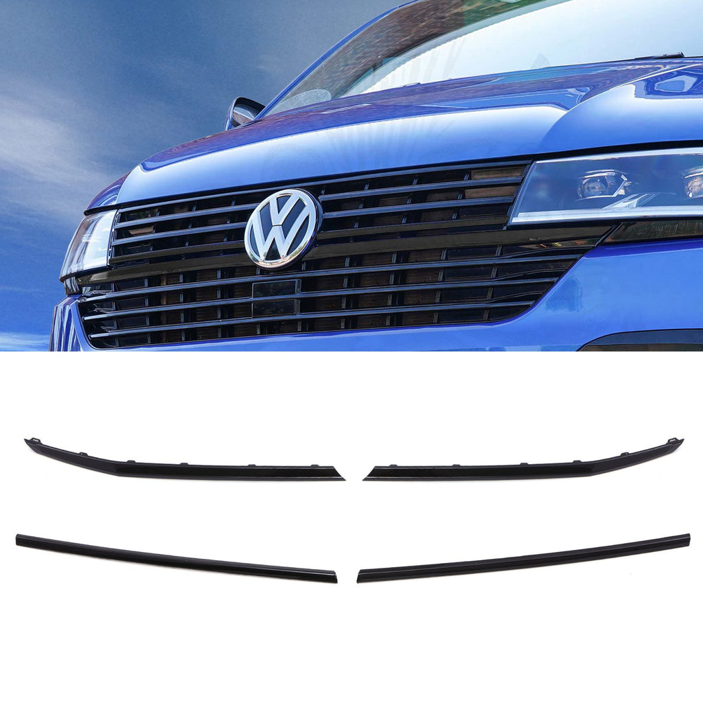 Kit Modanature Griglia Superiore VW Transporter T6.1 19-24