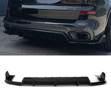 Diffusore Posteriore con Spoiler Angolari Nero Lucido BMW X5 G05 19+