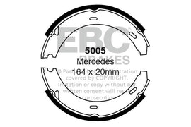 Ganasce freno EBC posteriori per Mercedes-Benz Classe A (W169)
