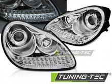 Carica l&#39;immagine nel visualizzatore di Gallery, Fari Anteriori PORSCHE CAYENNE 02-06 DAYLIGHT CHROME HID XENON