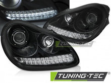 Carica l&#39;immagine nel visualizzatore di Gallery, Fari Anteriori PORSCHE CAYENNE 02-06 DAYLIGHT BLACK HID XENON