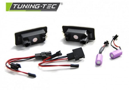 Luci Targa Led LIGHTS 3xLED per AUDI Q5 / A4 08-10 / A5 / TT / VW PASSAT B6 KOMBI