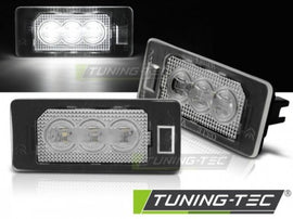 Luci Targa Led 3x LIGHTS CLEAR per BMW Serie 3 E90 / F30 / F32 / Serie 5 E39 / E60 / F10 / X3 / X5 / X6