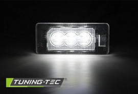 Luci Targa Led 3x LIGHTS CLEAR per BMW Serie 3 E90 / F30 / F32 / Serie 5 E39 / E60 / F10 / X3 / X5 / X6