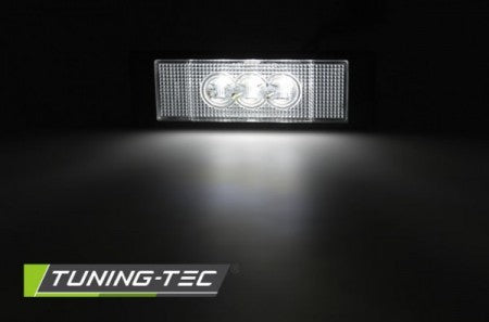 Luci Targa Led 3x LIGHTS CLEAR per BMW E63/E64/E81/Serie 1 E87/Z4/MINI
