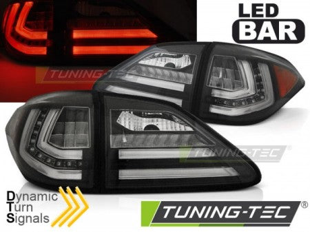 Fanali Posteriori LEXUS RX III 350 09-12 BLACK LED SQL