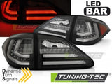 Fanali Posteriori LEXUS RX III 350 09-12 BLACK LED SQL