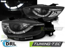 Fari Anteriori MAZDA CX5 11-15 BLACK TRUE DRL
