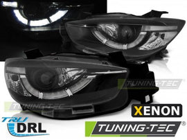 Fari Anteriori MAZDA CX5 11-15 BLACK TRUE DRL XENON