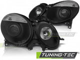 Fari Anteriori BLACK per MERCEDES Classe E W211 Classe E 05.06-09