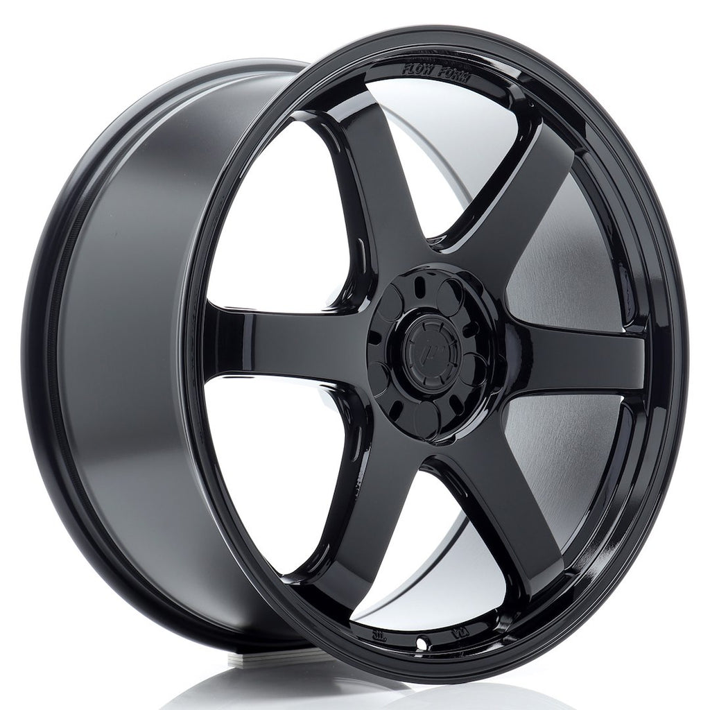 Cerchio in Lega JAPAN RACING SL03 20x9 ET20-51 5H con foratura su misura Gloss Black