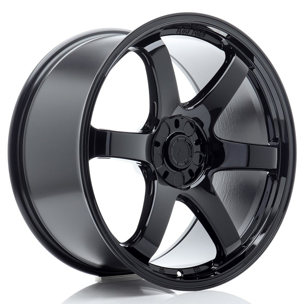 Cerchio in Lega JAPAN RACING SL03 20x9,5 ET15-40 5H con foratura su misura Gloss Black