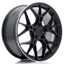 Carica l'immagine nel visualizzatore di Gallery, Cerchio in Lega JAPAN RACING JR51 18x8 ET45 5x112 Satin Black w/ Machined Lip