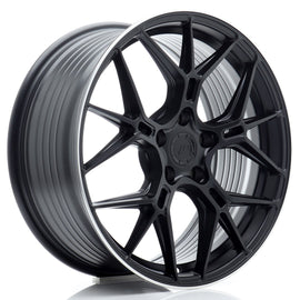 Cerchio in Lega JAPAN RACING JR51 18x8 ET45 5x112 Satin Black w/ Machined Lip