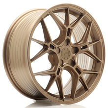 Load image into Gallery viewer, Cerchio in Lega JAPAN RACING JR51 18x8 ET20-45 5H con foratura su misura Matt Bronze