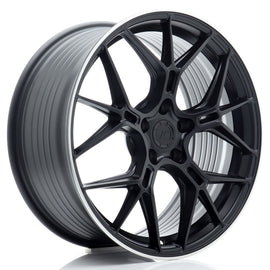 Cerchio in Lega JAPAN RACING JR51 19x8,5 ET45 5x112 Satin Black w/ Machined Lip