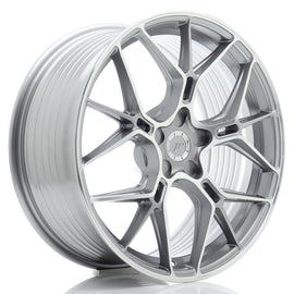 Cerchio in Lega JAPAN RACING JR51 19x8,5 ET20-45 5H con foratura su misura Titanium Machined Face