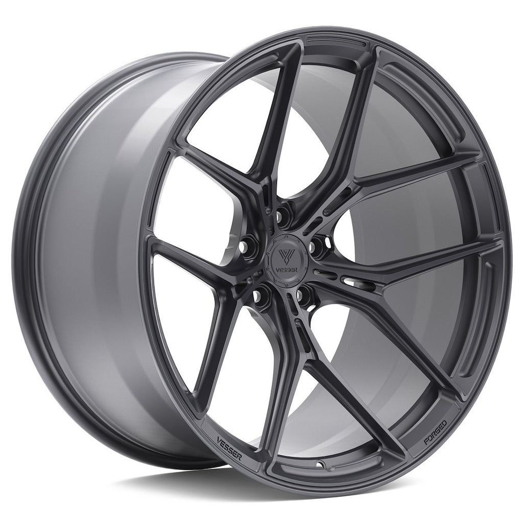 Cerchio in Lega VESSER VSR7 20x11 ET0-30 5H con foratura su misura Custom Finish