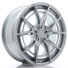 Carica l'immagine nel visualizzatore di Gallery, Cerchio in Lega JAPAN RACING JR50 18x8 ET25-45 5H con foratura su misura Hyper Silver
