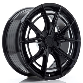 Cerchio in Lega JAPAN RACING JR50 19x8,5 ET20-45 5H con foratura su misura Gloss Black