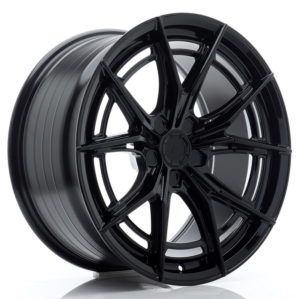 Cerchio in Lega JAPAN RACING JR50 19x9,5 ET20-45 5H con foratura su misura Gloss Black