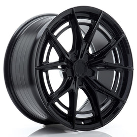 Cerchio in Lega JAPAN RACING JR50 19x9,5 ET20-45 5H con foratura su misura Gloss Black