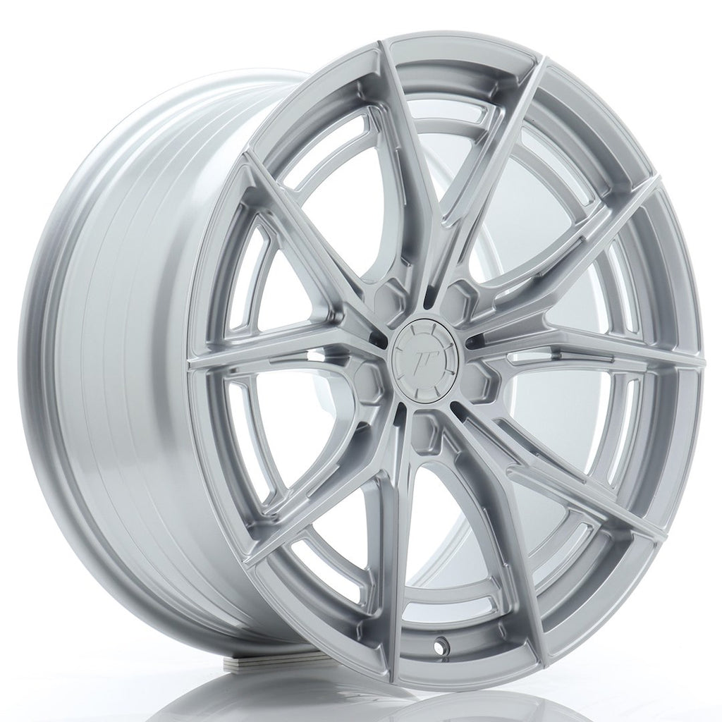 Cerchio in Lega JAPAN RACING JR50 19x9,5 ET20-45 5H con foratura su misura Hyper Silver