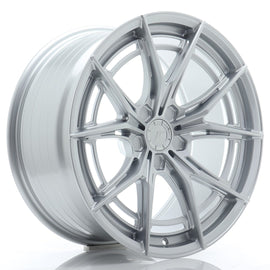 Cerchio in Lega JAPAN RACING JR50 19x9,5 ET20-45 5H con foratura su misura Hyper Silver