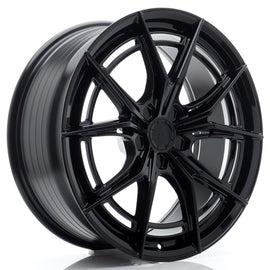 Cerchio in Lega JAPAN RACING JR50 20x8,5 ET20-45 5H con foratura su misura Gloss Black