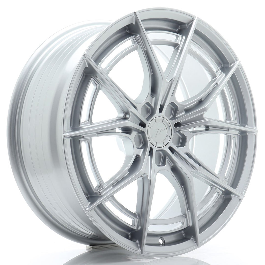 Cerchio in Lega JAPAN RACING JR50 20x8,5 ET20-45 5H con foratura su misura Hyper Silver