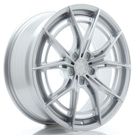 Cerchio in Lega JAPAN RACING JR50 20x8,5 ET20-45 5H con foratura su misura Hyper Silver