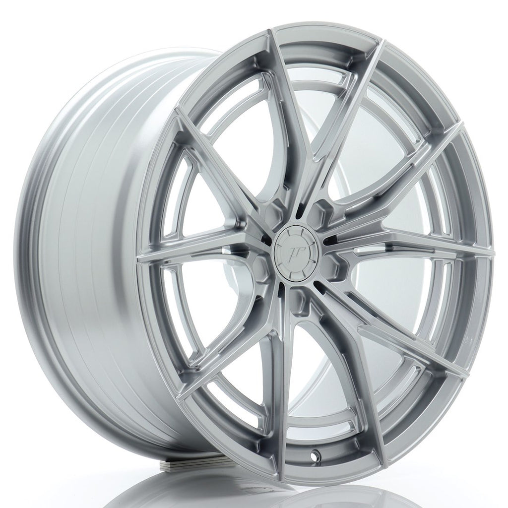 Cerchio in Lega JAPAN RACING JR50 20x9,5 ET20-35 5H con foratura su misura Hyper Silver