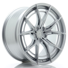 Cerchio in Lega JAPAN RACING JR50 20x10 ET20-40 5H con foratura su misura Hyper Silver