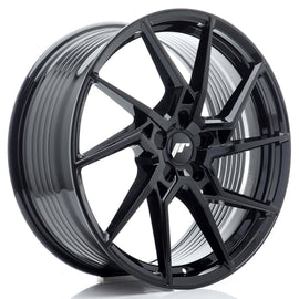 Cerchio in Lega JAPAN RACING JR33 20x9 ET20-51 5H con foratura su misura Gloss Black