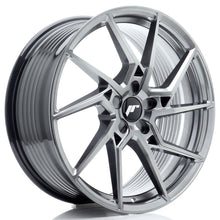 Load image into Gallery viewer, Cerchio in Lega JAPAN RACING JR33 20x9 ET20-51 5H con foratura su misura Hyper Black