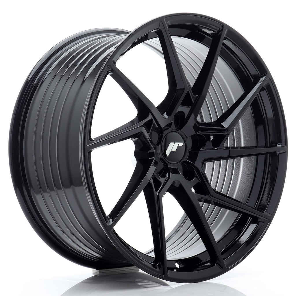 Cerchio in Lega JAPAN RACING JR33 20x10 ET20-40 5H con foratura su misura Gloss Black