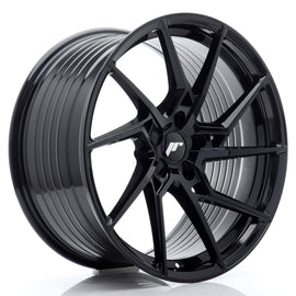 Cerchio in Lega JAPAN RACING JR33 20x10 ET20-40 5H con foratura su misura Gloss Black
