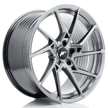 Load image into Gallery viewer, Cerchio in Lega JAPAN RACING JR33 20x10 ET20-40 5H con foratura su misura Hyper Black