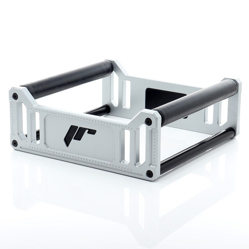 Cavalletto Espositore a Rulli per Cerchi Japan Racing Premium Forged Argento