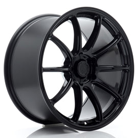 Cerchio in Lega JAPAN RACING SL04 19x10 ET15-51 5H con foratura su misura Gloss Black