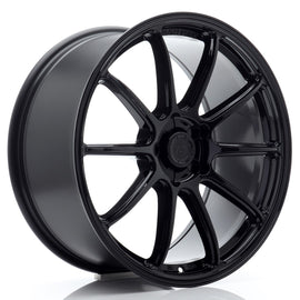 Cerchio in Lega JAPAN RACING SL04 19x8 ET20-40 5H con foratura su misura Gloss Black
