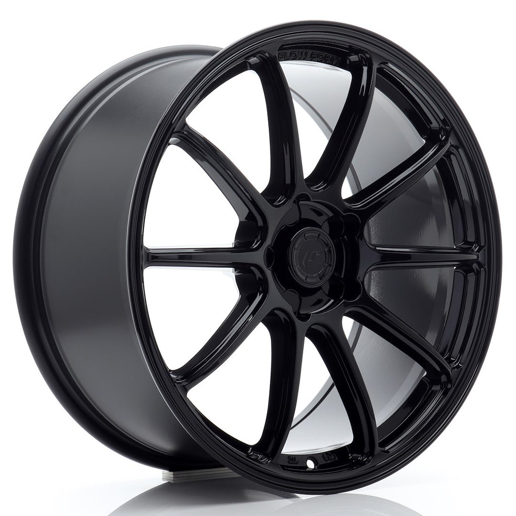 Cerchio in Lega JAPAN RACING SL04 19x9 ET20-51 5H con foratura su misura Gloss Black