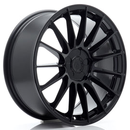Cerchio in Lega JAPAN RACING SL05 18x8,5 ET20-45 5H con foratura su misura Gloss Black