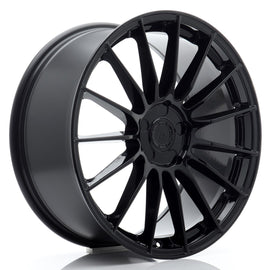 Cerchio in Lega JAPAN RACING SL05 19x9 ET20-51 5H con foratura su misura Gloss Black