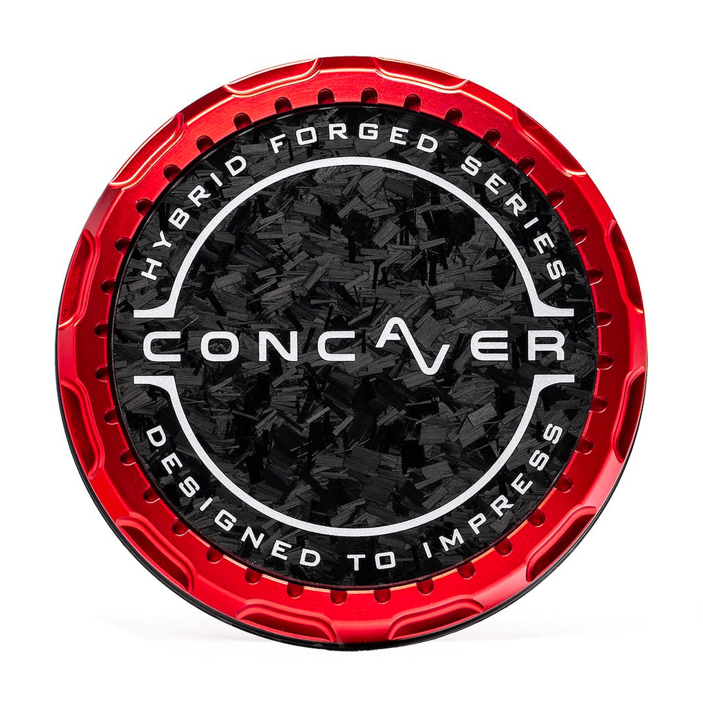 Coppetta Coprimozzo Concaver - Rosso (1 pz) - CVRPC1-FC-RA