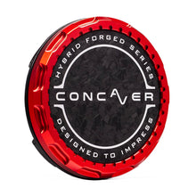 Carica l'immagine nel visualizzatore di Gallery, Coppetta Coprimozzo Concaver - Rosso (1 pz) - CVRPC1-FC-RA