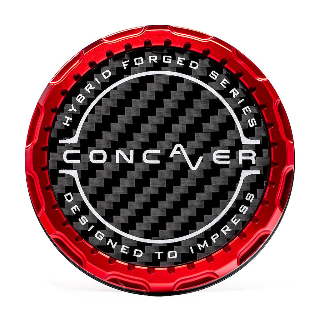 Coppetta Coprimozzo Concaver - Rosso (1 pz)