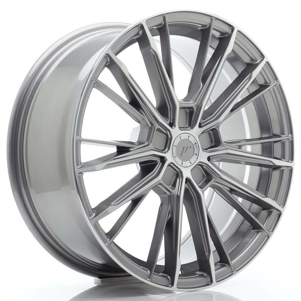 Cerchio in Lega JAPAN RACING JR52 18x8 ET20-45 5H con foratura su misura Titanium Machined Face