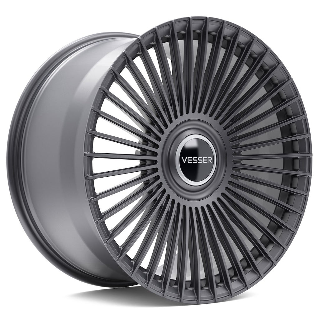 Cerchio in Lega VESSER VSR9 21x10 ET10-40 con foratura su misura Custom Finish